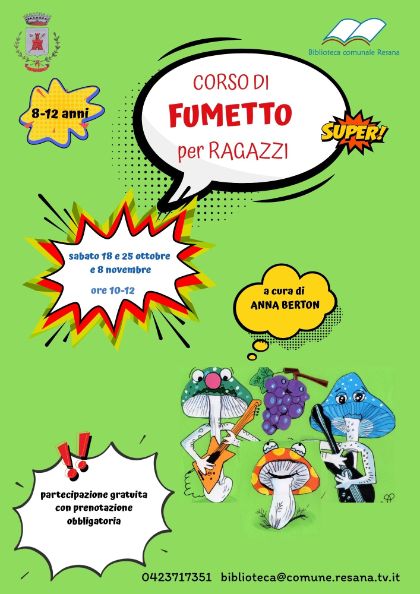 Corso di fumetto per ragazzi
