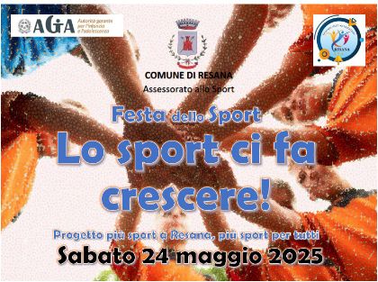 FESTA DELLO SPORT - Lo sport ci fa crescere! FESTA DELLO SPORT - Lo sport ci fa crescere!