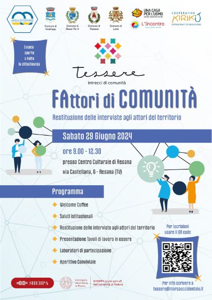Invito aperto alla cittadinanza - Progetto TESSERE Invito aperto alla cittadinanza - Progetto TESSERE