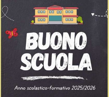 Contributo regionale Buono Scuola
